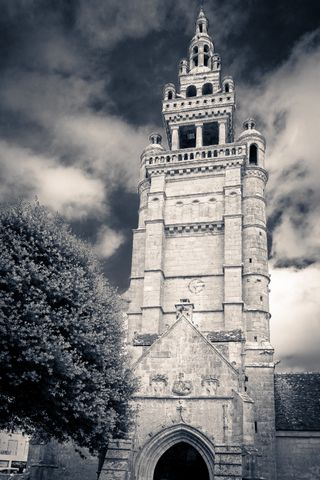 Roscoff, son port et son Eglise Notre-Dame de Croas-Batz